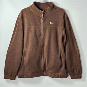Mossy Oak Polarfleece Zip-Up Jacket in 'Branch', EUC, size XL